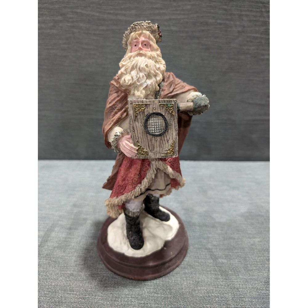 HOUSE OF LLOYD CHRISTMAS AROUND THE WORLD NICHOLAS MUSIC BOX SANTA 1994 WITH BOX